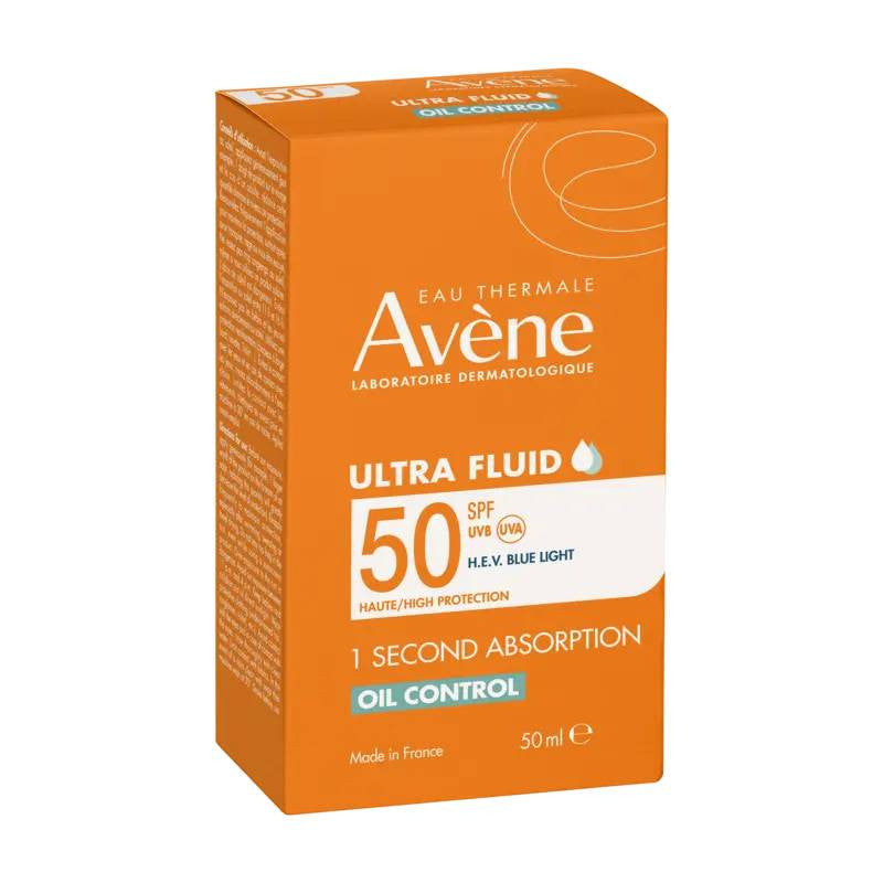 Avene Solar Ultra Fluid Oil Control SPF50 – 50ml - Healtsy