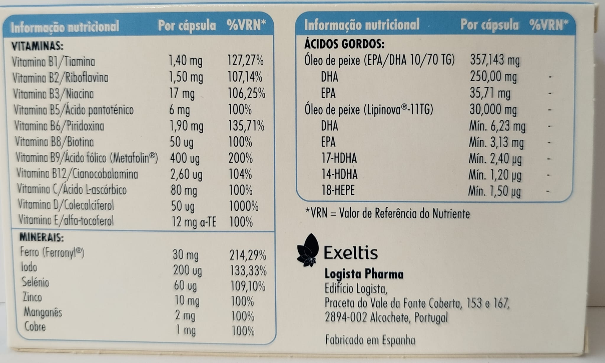 Gravit Preconception & Pregnancy (x30 capsules) - Healtsy