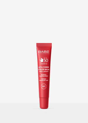 Babe Lip & Cheek Balm SPF50 Red - 20ml - Healtsy