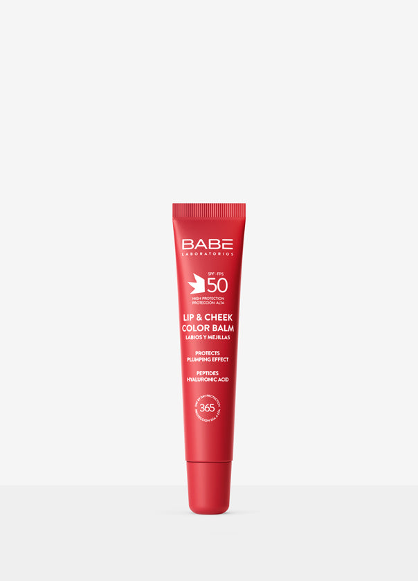 Babe Lip & Cheek Balm SPF50 Red - 20ml - Healtsy