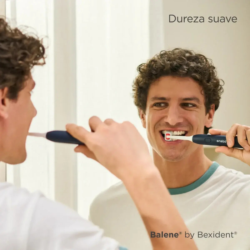 Balene By Bexident Duotech Toothbrush _ Soft (x2 refills)