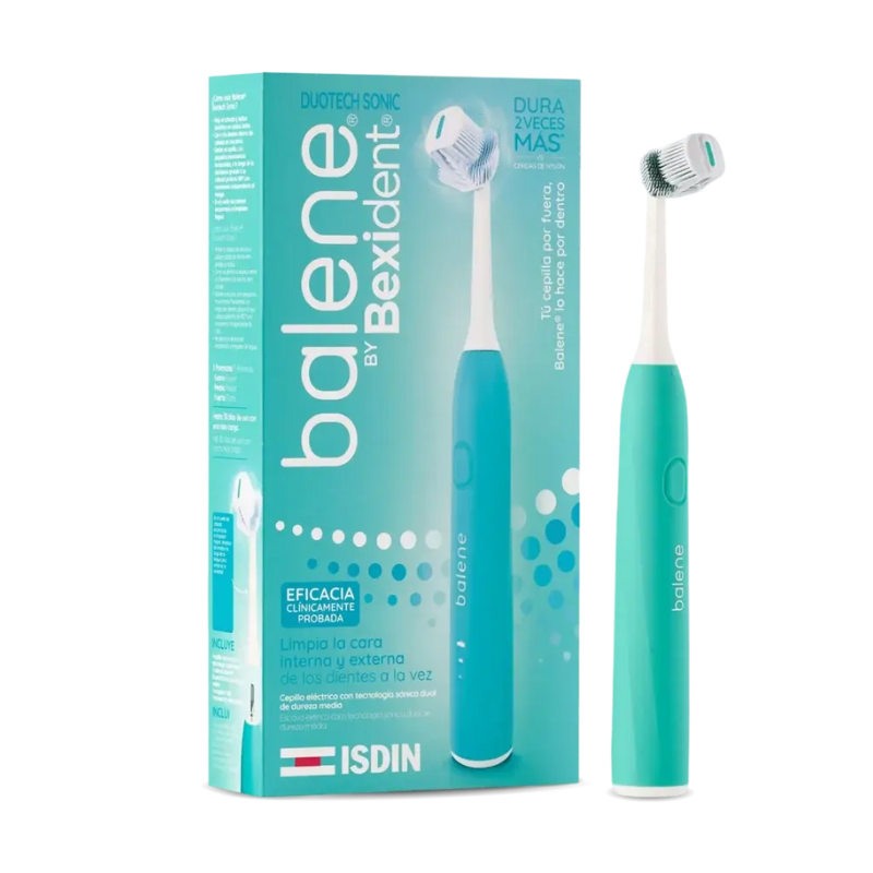 Balene By Bexident Duotech Sonic Electric Toothbrush_ Green