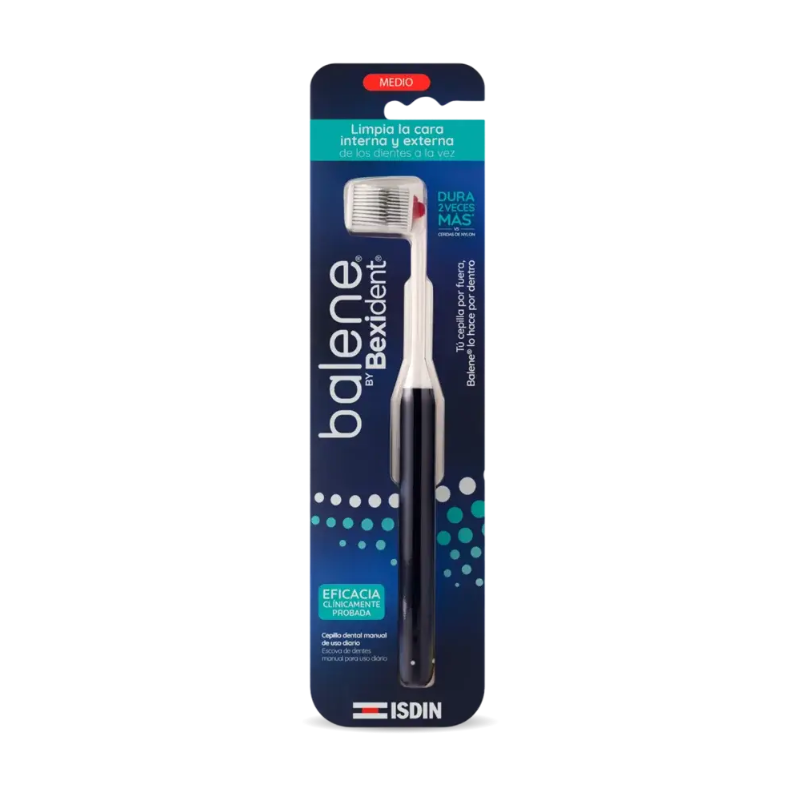 Balene By Bexident Toothbrush - Medium - Blue