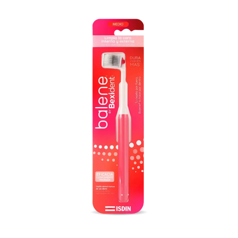 Balene By Bexident Toothbrush - Medium - Coral