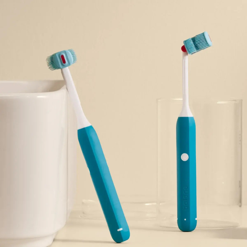 Balene by Bexident Junior Toothbrush _ 6A+ _ Blue - Healtsy