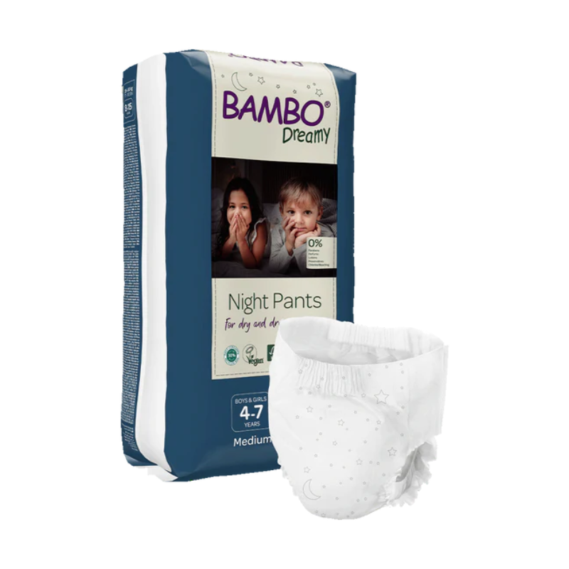 Bambo Dreamy Nighttime Diaper - Size M - 4-7 Years (10 units) - Healtsy