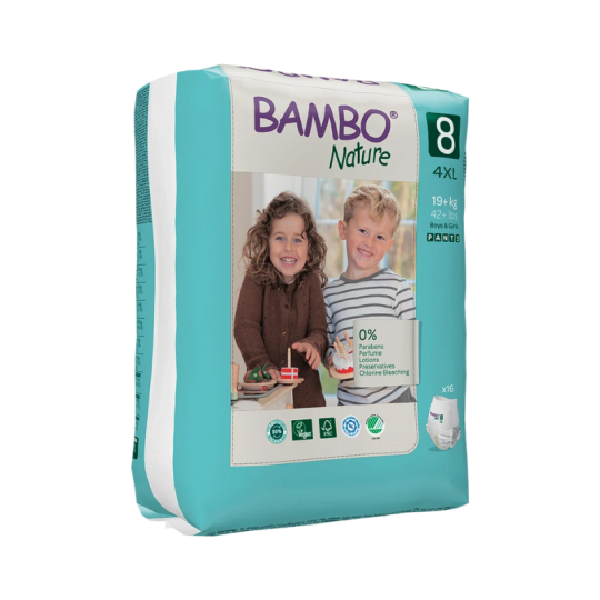 Bambo Nature Diaper Pants_ Size 8-4XL_19kg+ (16 units) - Healtsy