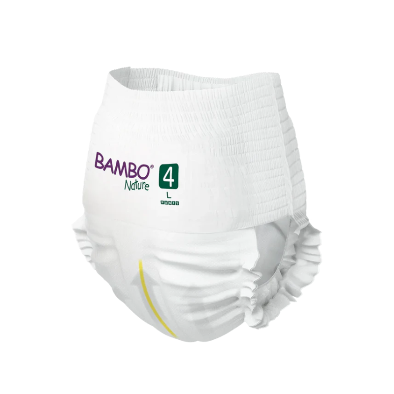 Bambo Nature Diaper Pull-Ups - Size 4-L - 7-14kg (20 units) - Healtsy