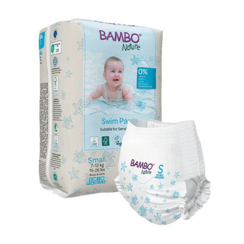 Bambo Nature Swim Diapers_Size S_7-12kg (12 units) - Healtsy