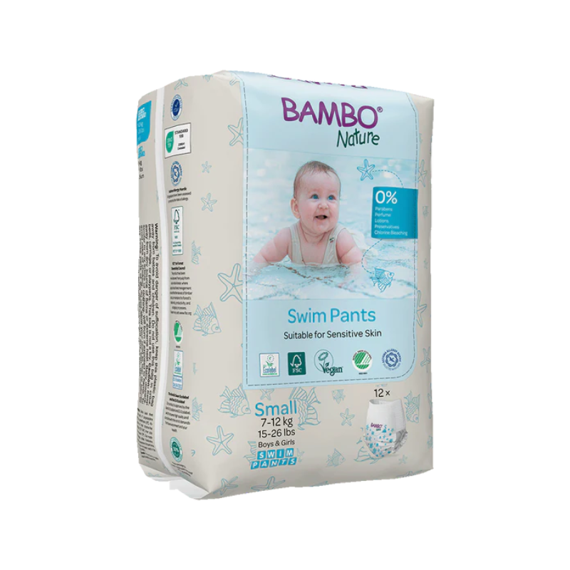 Bambo Nature Swim Diapers_Size S_7-12kg (12 units) - Healtsy