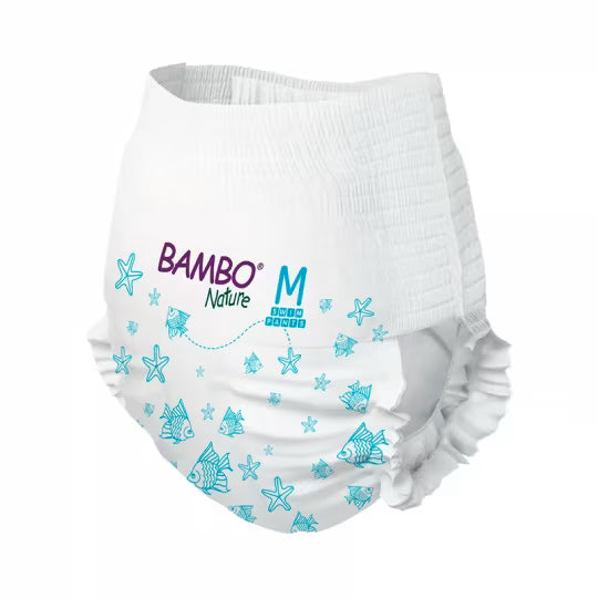 Bambo Nature Swim Diapers - Size M - 12kg+ (12 units) - Healtsy