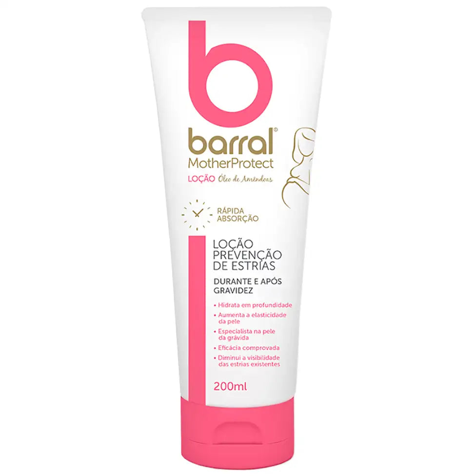 Barral Motherprotect Sweet Almond Oil Lotion - 200ml - Healtsy