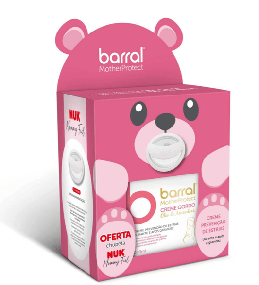 Barral Almond Oil Fat Cream - 200ml + Nuk Pacifier Momfeel Offer – Buy Now at Healtsy