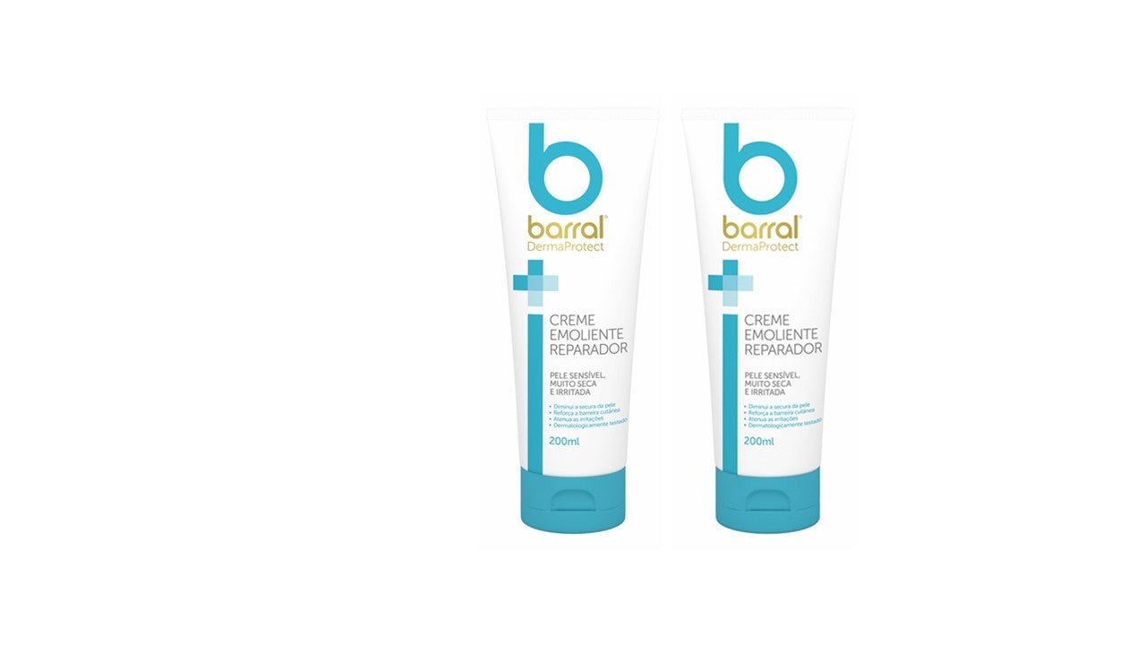 Barral Dermaprotect Emollient Repair Cream - 200ml (Double Pack) – Buy Now at Healtsy