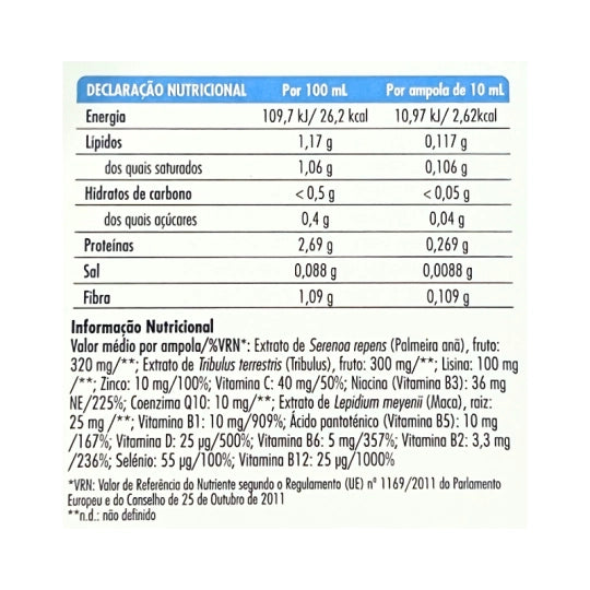 Bêlisina Men 50+ ampoules - 10ml (x20 units) - Healtsy