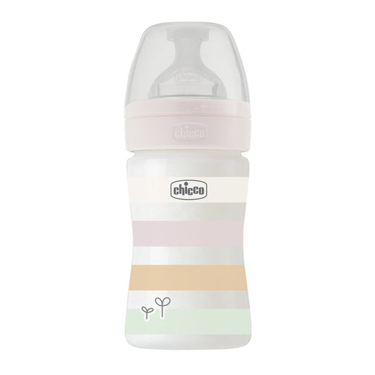 Chicco WellBeing Babyflasche_Slow_White - 150ml