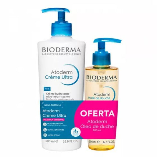 Bioderma Atoderm Intensive Baume - 500ml + Shower Oil - 200ml – Buy Now at Healtsy