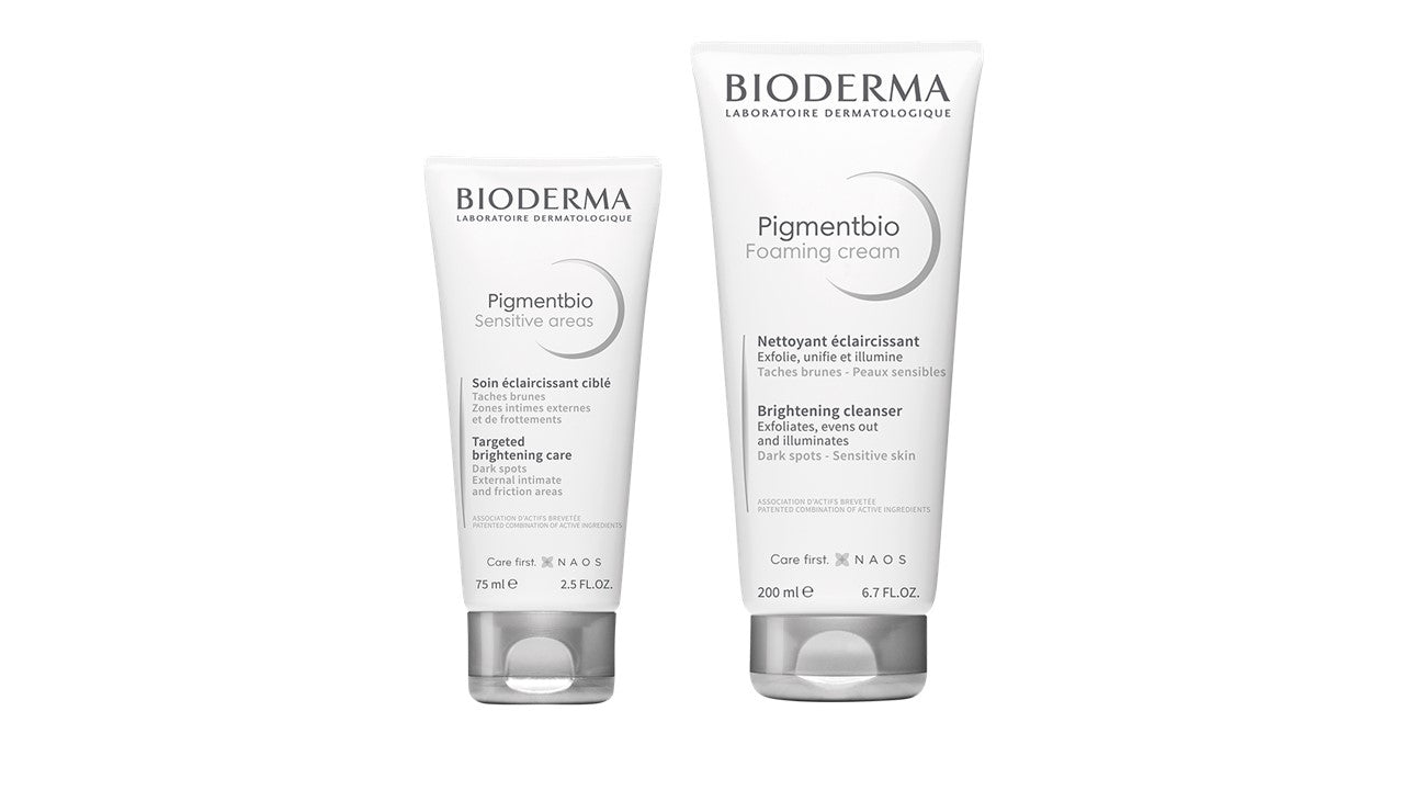 Bioderma Pigmentbio Sensitive Areas - 75ml + Bioderma Pigmentbio Foaming cream - 200ml – Buy Now at Healtsy