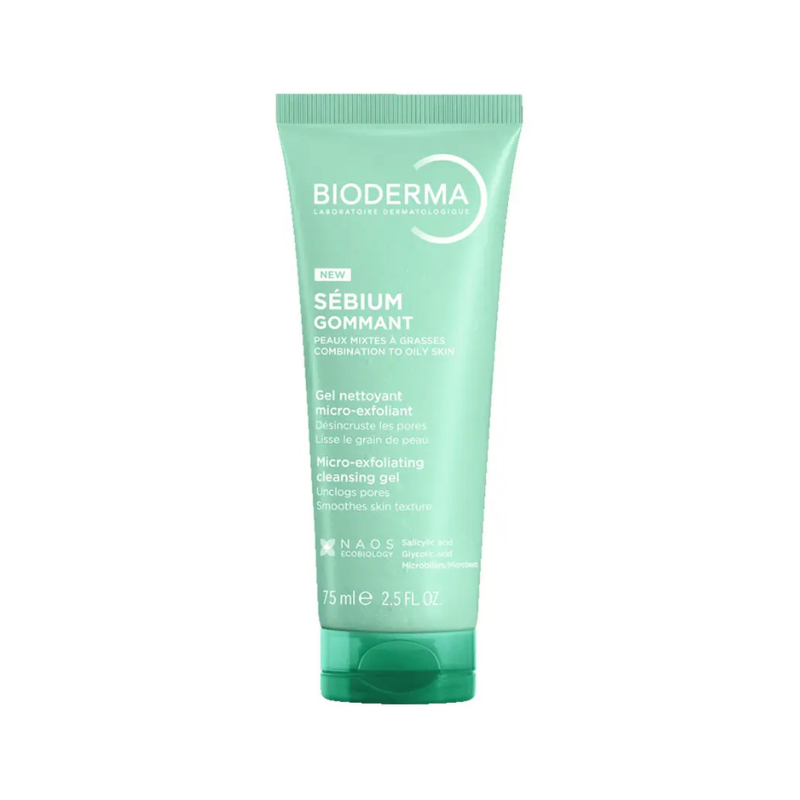 Bioderma Sebium Exfoliating Gel 75Ml - Healtsy