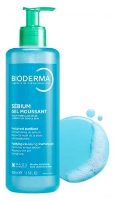 Bioderma Sebium Foaming Gel 400ml (Special Price) - Healtsy