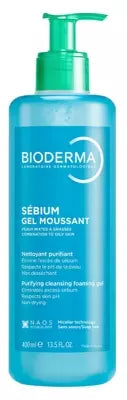 Bioderma Sebium Gel Moussant 400 ml - Healtsy