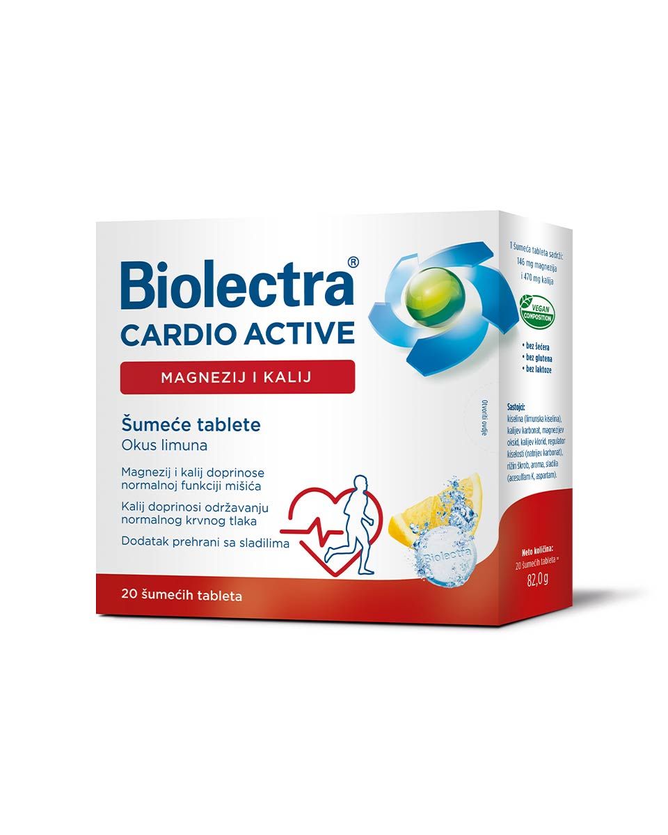 Biolectra Cardio Active (x20 effervescent tablets