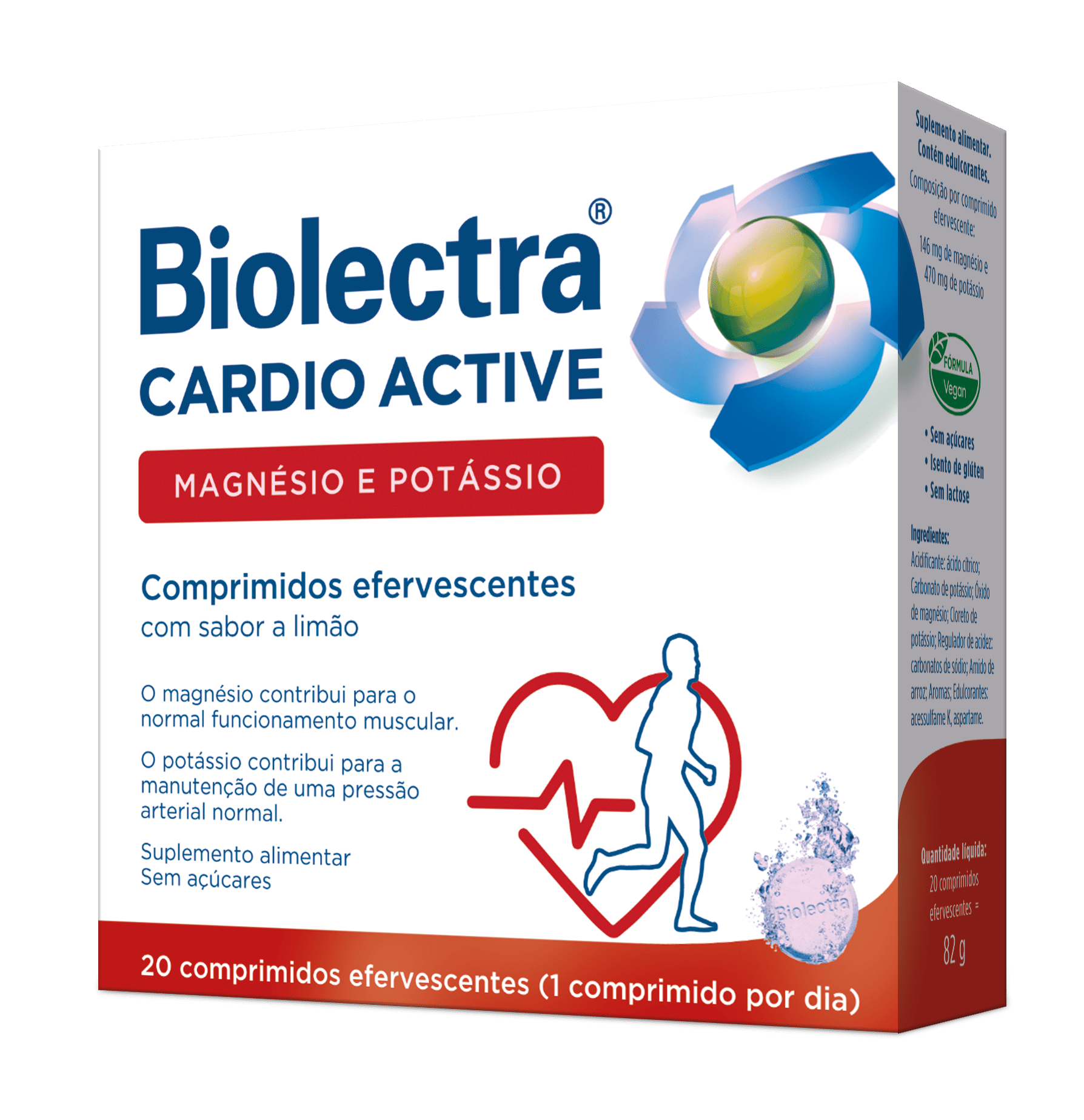 Biolectra Cardio Active (x20 effervescent tablets – Buy Now at Healtsy
