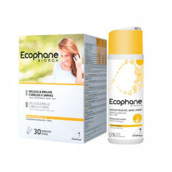 Biorga Ecophane (x30 sachets) + Fortifying Shampoo - 200ml - Healtsy