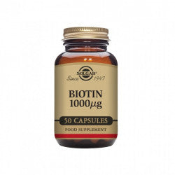 Solgar_ Biotin - 1mg (x50 capsules) - Healtsy