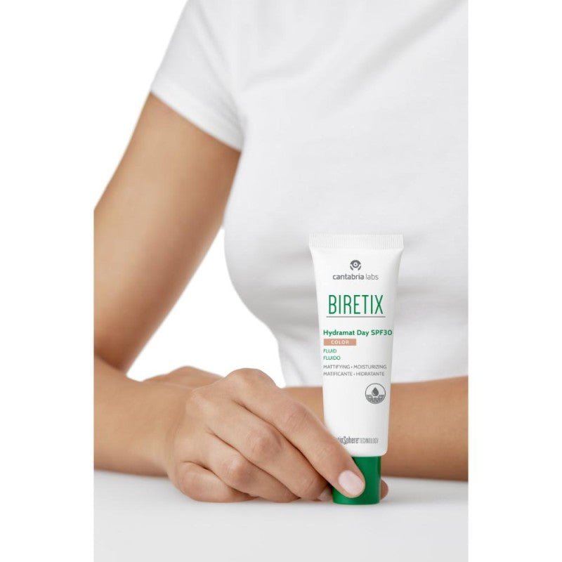 Biretix Hydramat Day Fluid Color SPF30 - 50ml – Buy Now at Healtsy