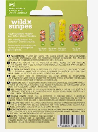 Wild Stripes Kids Sensitive Jungle (x20 patches) - Healtsy