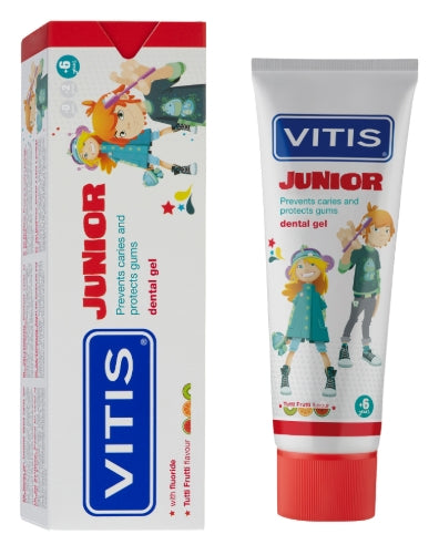Vitis Junior Toothpaste - 75ml - Healtsy