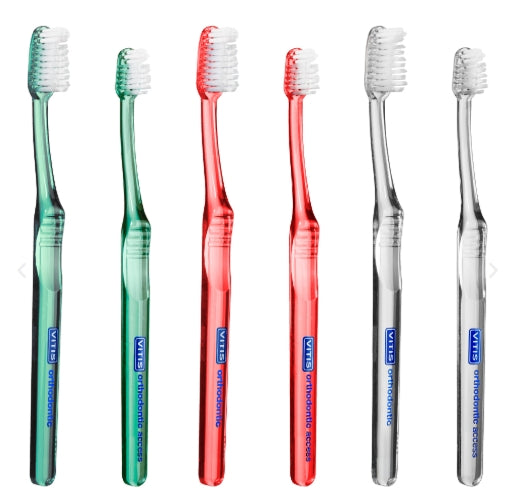 Vitis Orthodontic Access Toothbrush - Healtsy