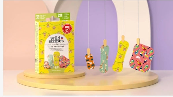 Wild Stripes Kids Sensitive Jungle (x20 patches) - Healtsy