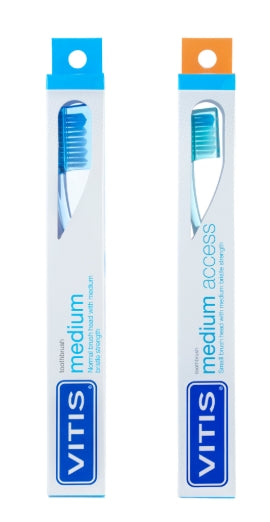 Vitis Medium Access Toothbrush - Healtsy