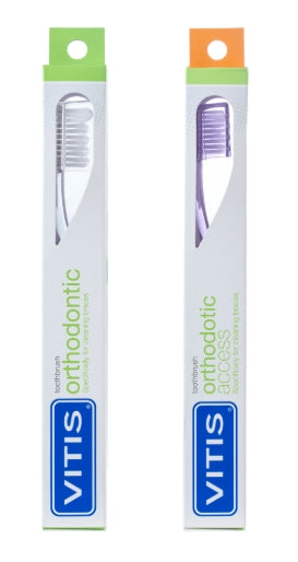 Vitis Orthodontic Access Toothbrush - Healtsy
