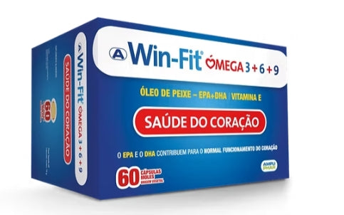 Win Fit Omega 3+6+9 (x60 capsules) - Healtsy