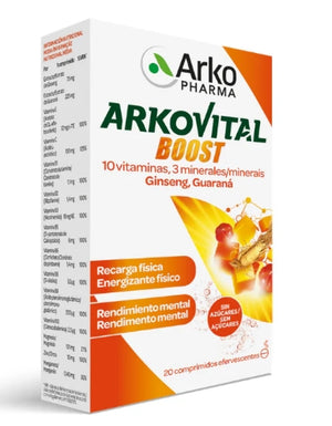 Arkovital Boost (20 Effervescent Tablets) - Healtsy