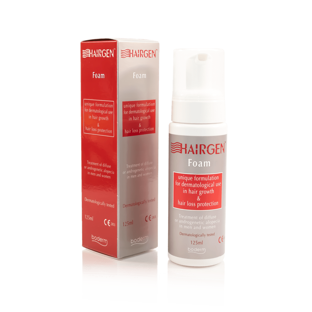 Boderm Hairgen Foam - 125ml – Buy Now at Healtsy