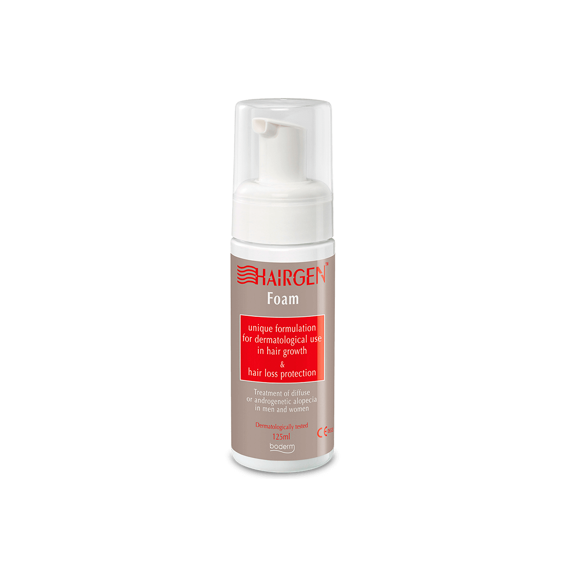 Boderm Hairgen Foam - 125ml – Buy Now at Healtsy