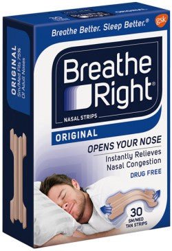 Breathe Right Small/Medium Nasal Patch (x30 units) – Buy Now at Healtsy