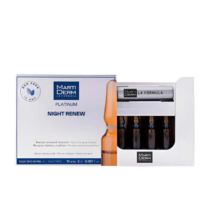 Martiderm  Night Renew - 10 ampoules - Healtsy