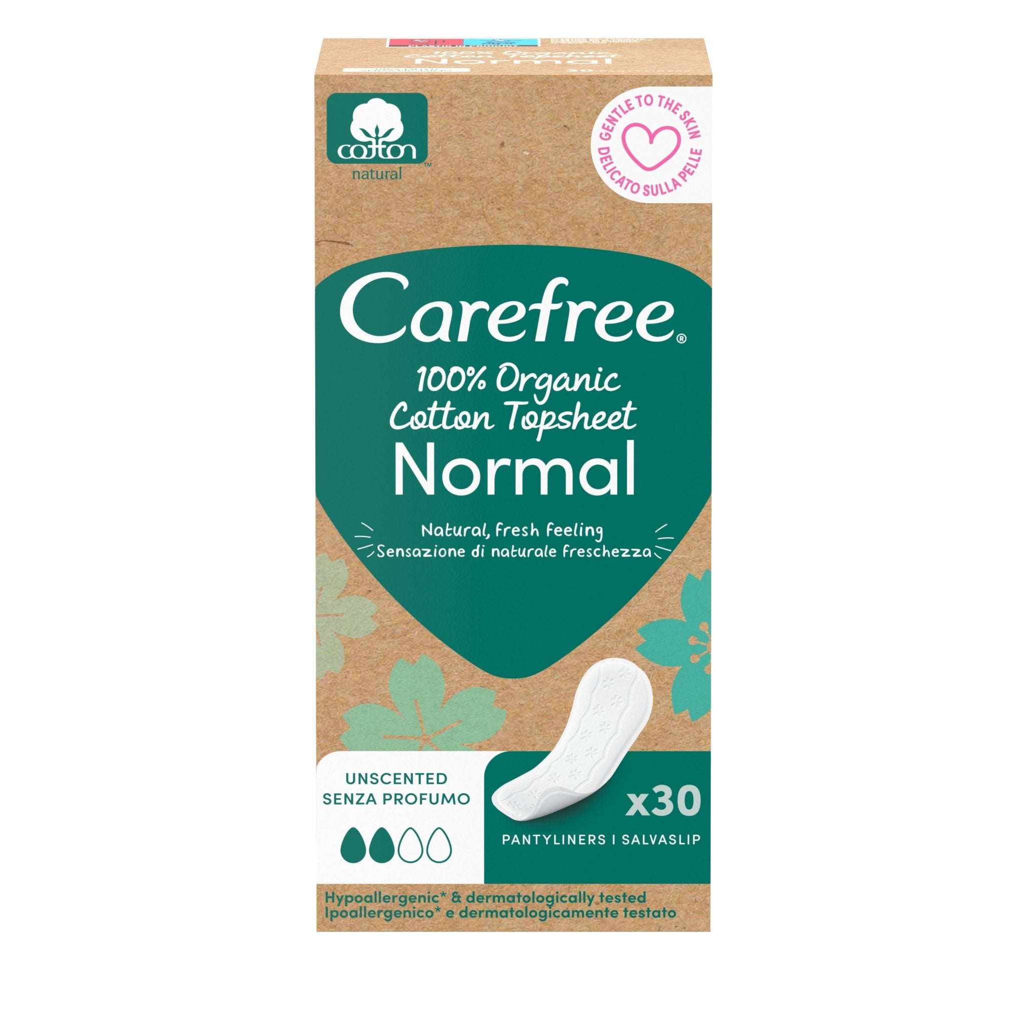 Carefree Organic Normal (x30 units) – Buy Now at Healtsy