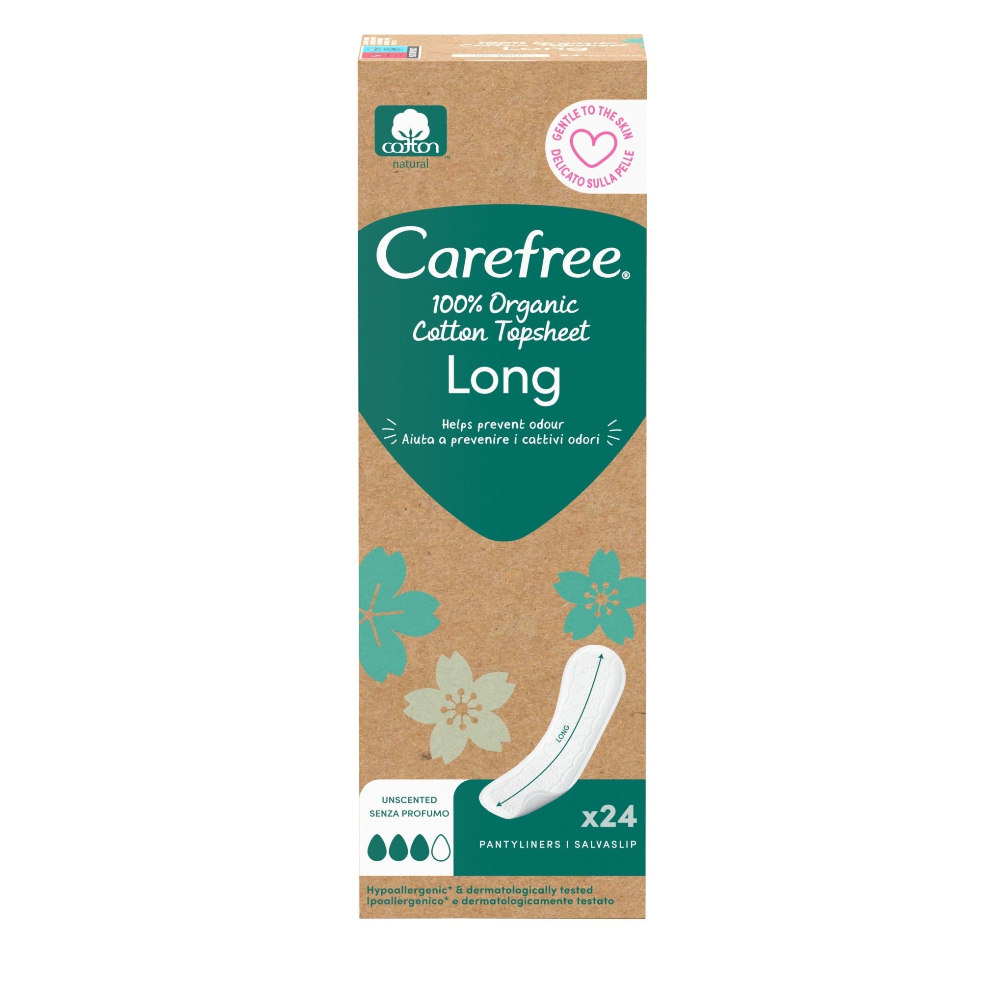 Carefree Organic Plus Long (x24 units) – Buy Now at Healtsy