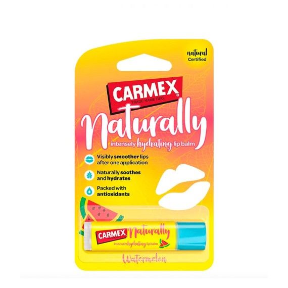 Carmex Natural Watermelon Lip Moisturizer Stick - 4.25g – Buy Now at Healtsy