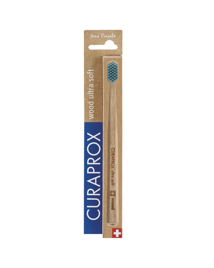 Curaprox CS Ultra Soft Wood Toothbrush - Healtsy