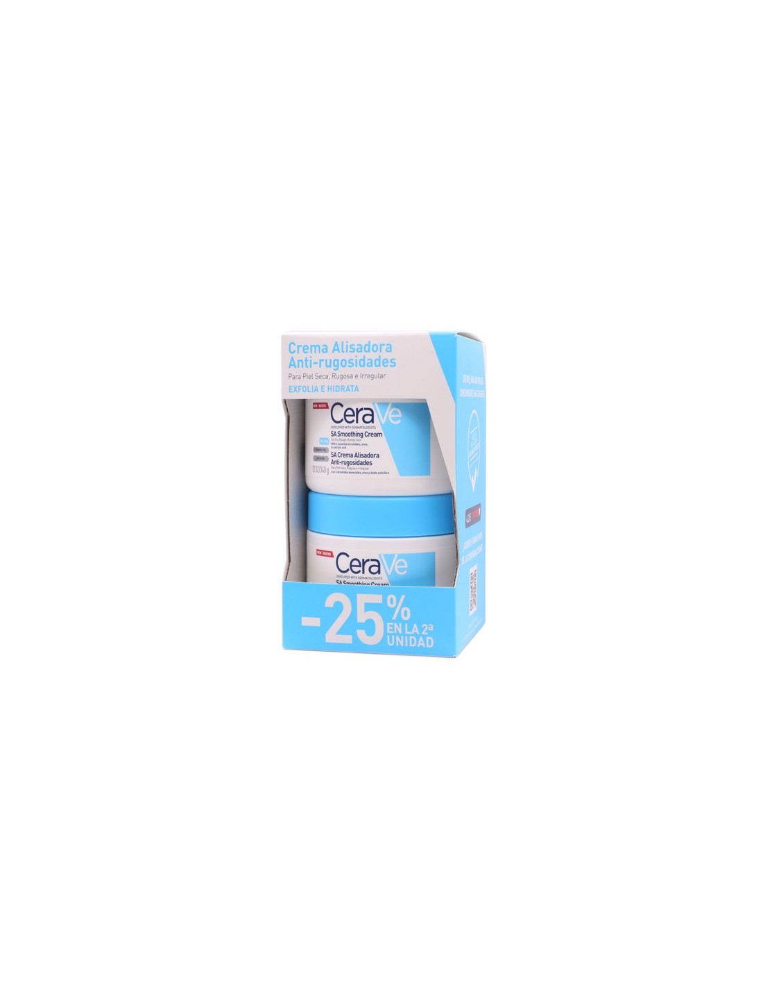 CeraVe SA Smothing Cream - 340G (Double Pack) - Healtsy