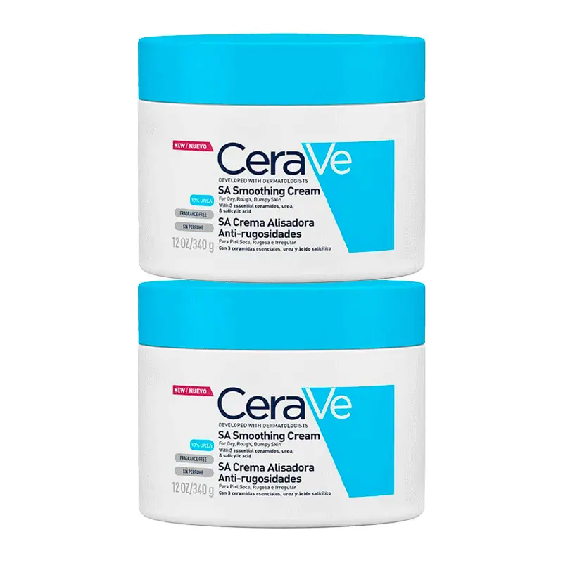 CeraVe SA Smothing Cream - 340G (Double Pack) - Healtsy