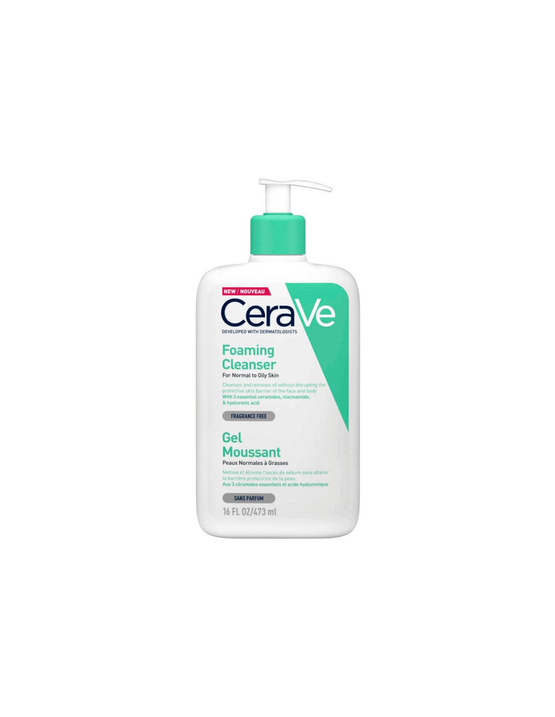 Cerave Foaming Cleanser  - 473Ml (Special Price) - Healtsy
