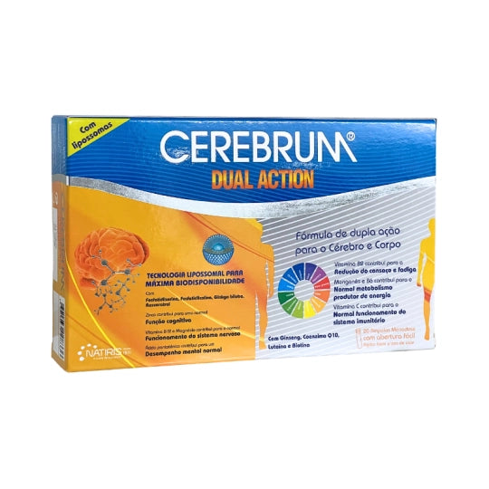 Cerebrum Dual Action (x20 ampoules) - Healtsy